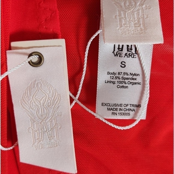 We Are HAH Tank Top Bodysuit Size Small - Picture 10 of 10